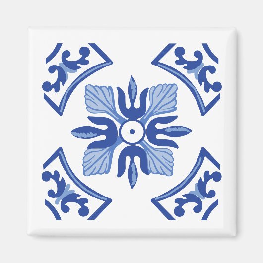 Traditionele Azulejo Magneet (Voorkant)