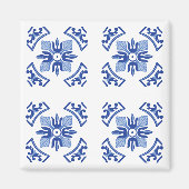 Traditionele Azulejos Magneet (Voorkant)