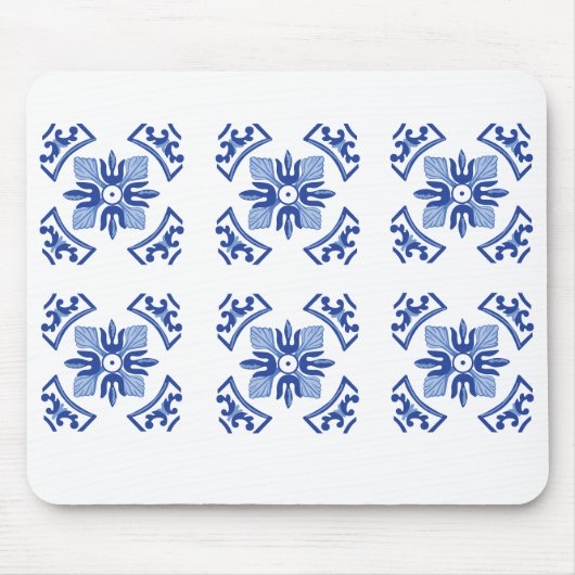 Traditionele Azulejos Muismat (Voorkant)