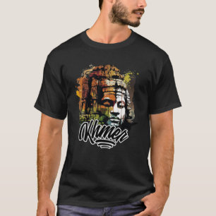 Traditionele Bajontempel van Angkor Cambodjaanse K T-shirt
