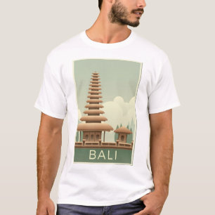 Traditionele Bali tempel T-shirt