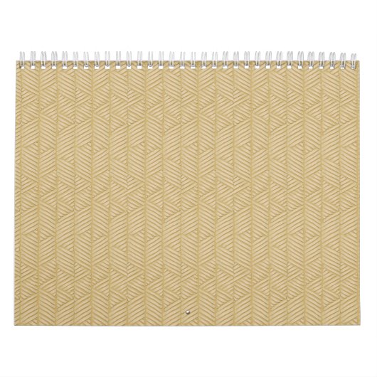 Traditionele bamboe kalender (Hoes)