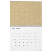 Traditionele bamboe kalender (Mar 2027)