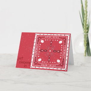 Traditionele Bandana Kaart