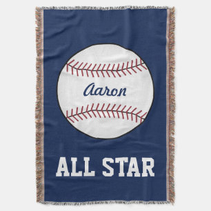 Traditionele Baseball Throw Blanket Deken