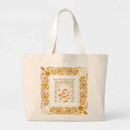 Traditionele batik grote tote bag