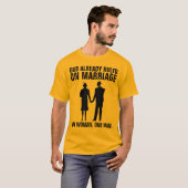 TRADITIONELE BIBLIOTHEEKMARRIAGE T-shirts (Voorkant volledig)