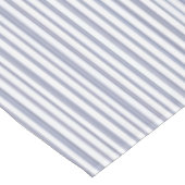 Traditionele blauwe strepen Kerstmis Tafelkleed (Gekanteld)