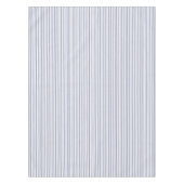 Traditionele blauwe strepen Kerstmis Tafelkleed (Voorkant)