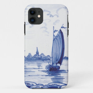 Traditionele blauwe tegel in Nederland iPhone 11 Hoesje