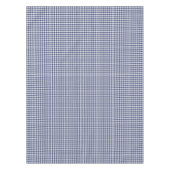 Traditionele blauwe Vichy kerst Tafelkleed (Voorkant)