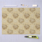 Traditionele Bloem Parels en Kant Trouwdag Tissuepapier (Craft)