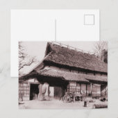 Traditionele boerderij van Mimasaka Briefkaart (Voorkant / Achterkant)