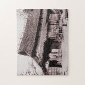 Traditionele boerderij van Mimasaka Legpuzzel (Verticaal)