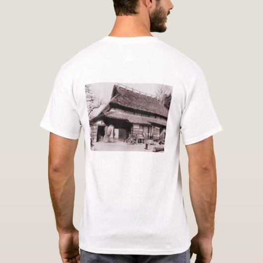 Traditionele boerderij van Mimasaka T-shirt (Achterkant)
