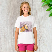 Traditionele Bongo Drum met Muzieknoten T-shirt