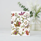 Traditionele Boom van het Leven Borduurpatroon Briefkaart (Staand voorkant)