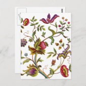 Traditionele Boom van het Leven Borduurpatroon Briefkaart (Voorkant / Achterkant)