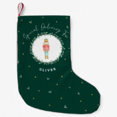 Traditionele botanische kerstkerst met voedingskra kleine kerstsok (Voorkant)