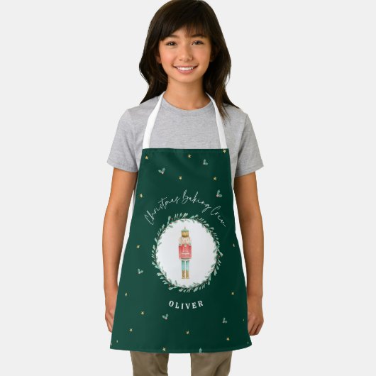 Traditionele botanische kerstkerst met voedingskra schort (Insitu)