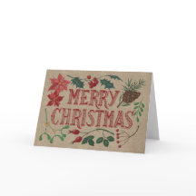 Traditionele Botanische Kerstmis