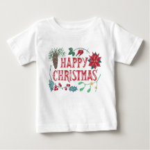 Traditionele Botanische Kerstmis (wit)