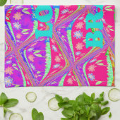 Traditionele Braziliaanse prachtige Samba-kleuren Theedoek (Gevouwen)