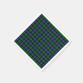 Traditionele Britse geruite tartan  Servetten (Hoek)