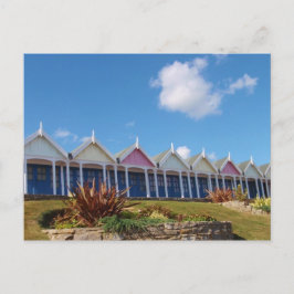 Traditionele Britse strandhuisjes Briefkaart