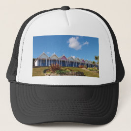 Traditionele Britse strandhuisjes Trucker Pet