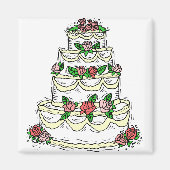 Traditionele bruiloft magneet (Voorkant)