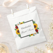 Traditionele Bruiloftsborrel met Bloemen Bedankzakje (Geknipt)