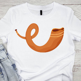 Traditionele bruine Shofar T-shirt