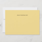 Traditionele Calligrafie Foto Bruiloft Save The Date (Achterkant)