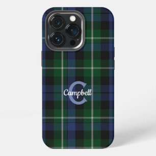 Traditionele Campbell Clan Tartan Plaid  iPhone 13 Pro Hoesje