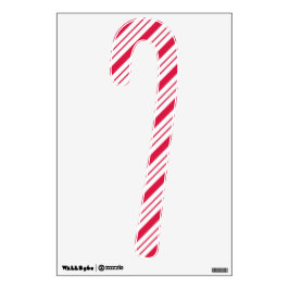 Traditionele Candy Cane Wandsticker