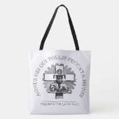 TRADITIONELE CATHOLIEKE LAMASSA VAN GOD TOTE BAG (Voorkant)