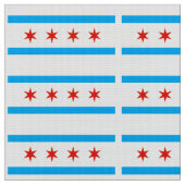 Traditionele Chicago vlag Stof (Close Up)
