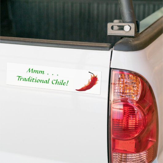 Traditionele Chileense Bumpersticker (Op Truck)