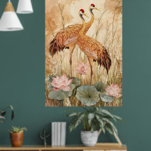 Traditionele Chinese "bloemen en vogels" stijl pij