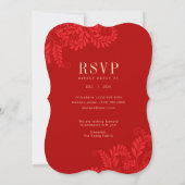 Traditionele Chinese bruiloft Jubileum Kaart (Achterkant)