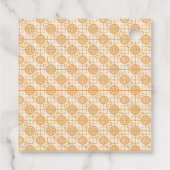 Traditionele Chinese bruiloft peranakan Bedankjes Labels (Achterkant)