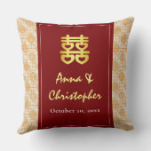 Traditionele Chinese bruiloft peranakan Kussen (Achterkant)