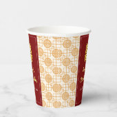 Traditionele Chinese bruiloft peranakan Papieren Bekers (Rechts)