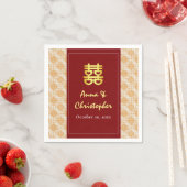 Traditionele Chinese bruiloft peranakan Servet (Insitu)