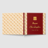 Traditionele Chinese bruiloft veelbelovende perana Gastenboek (Volledig)