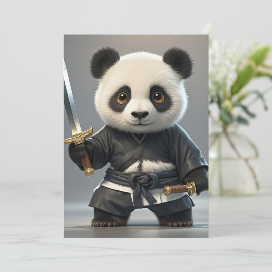 Traditionele Chinese dieren, Chinese Kung Fu, Chin Kaart (Staand voorkant)