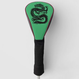 Traditionele Chinese draak Golf Head-Hoesje Golfheadcover