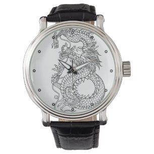 Traditionele Chinese draak Horloge