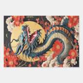 Traditionele Chinese draak Inpakpapier Vel (Voorkant 2)